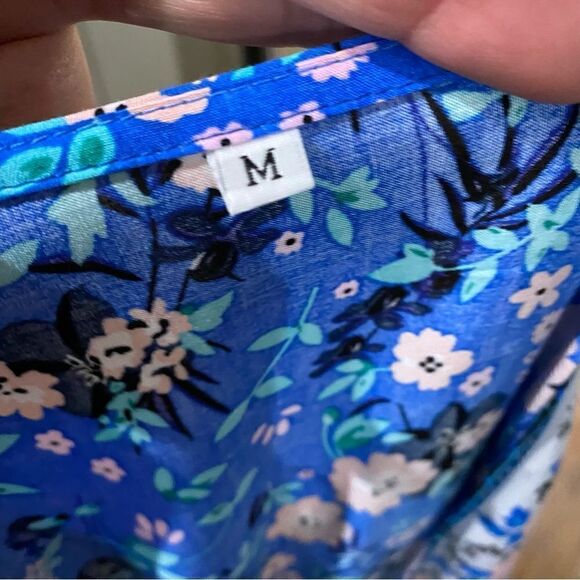 Women Floral Sexy Backless Evening Party Beach Long Mini Dresses Boho Sundress - Picture 9 of 9